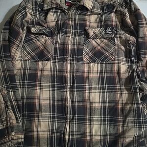 Wolverine Men's Plaid Jacket - Black and Tan